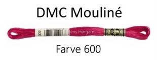 DMC Mouline Amagergarn farve 600